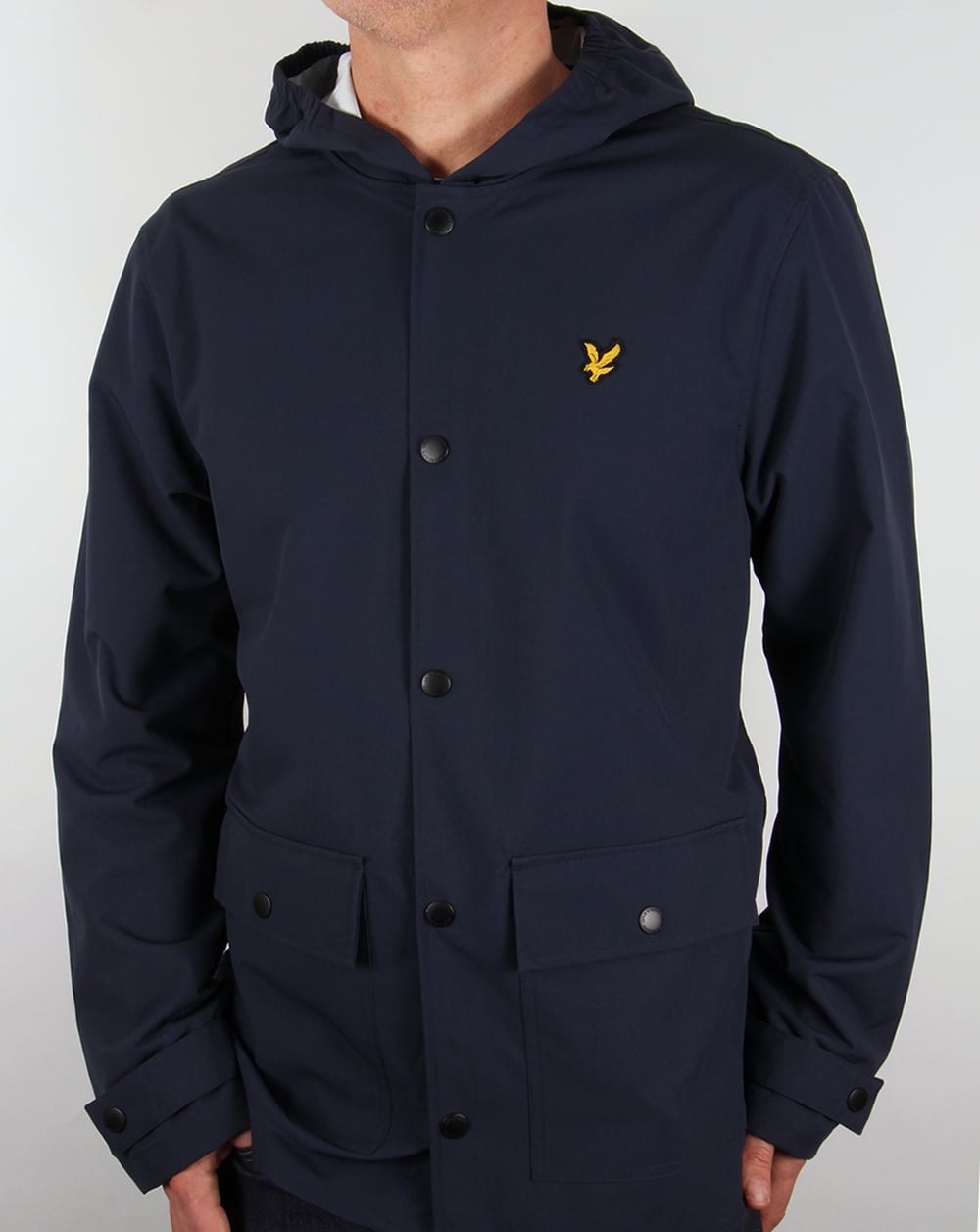 Lyle And Scott Raincoat Navy