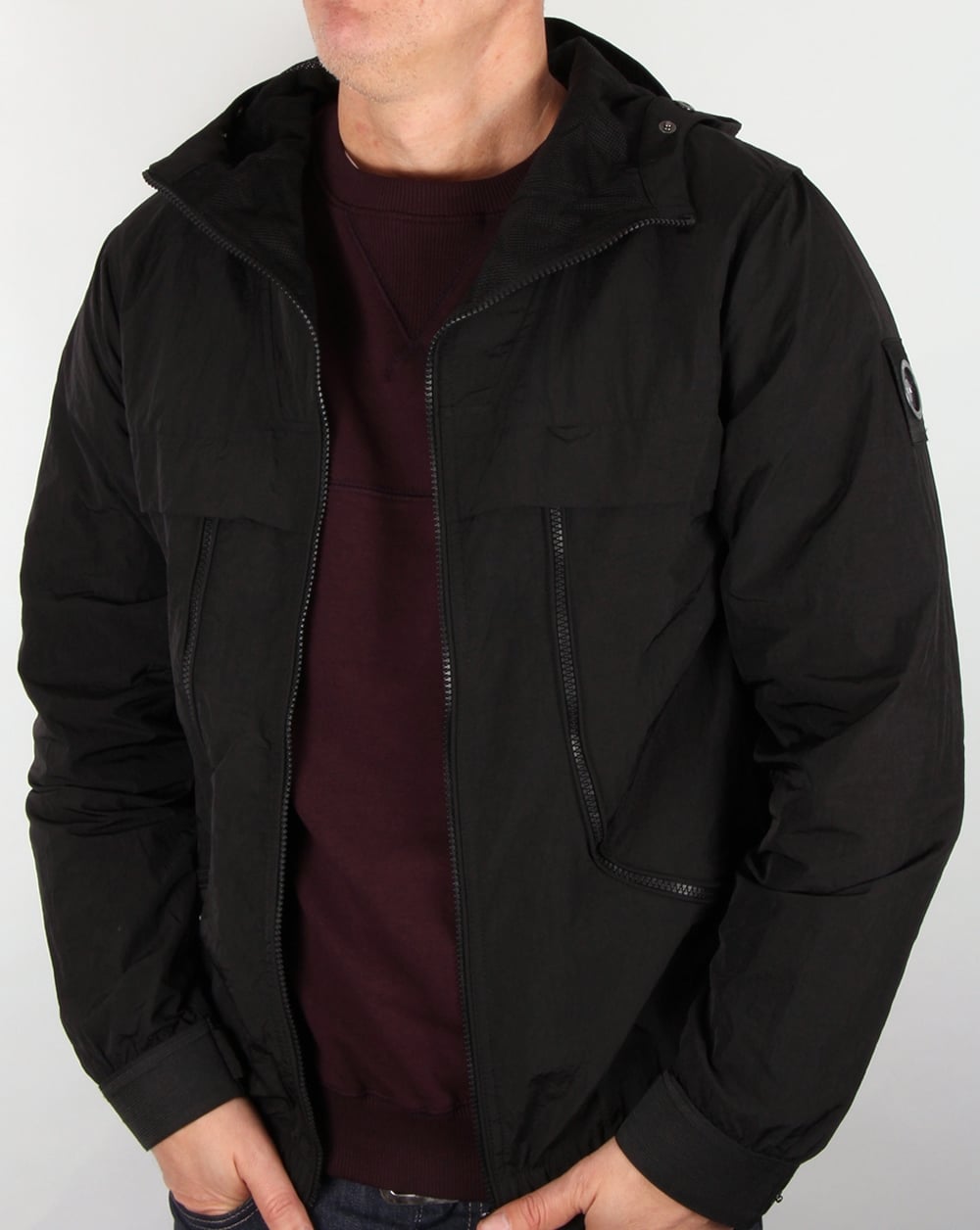 Marshall Artist Compacta Windcheater Black