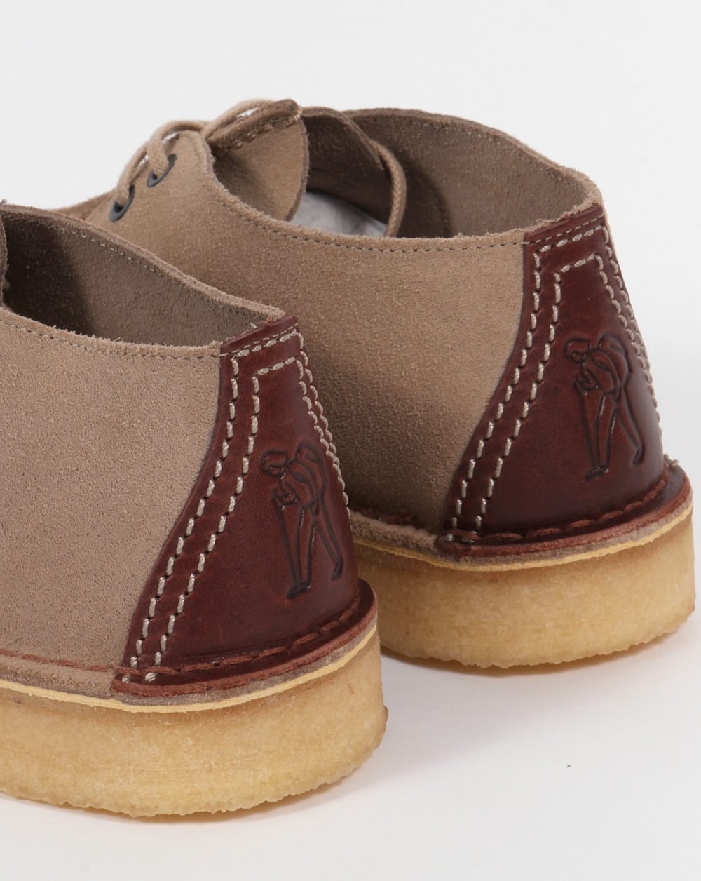 Clarks Originals Desert Trek Suede Shoes Sand