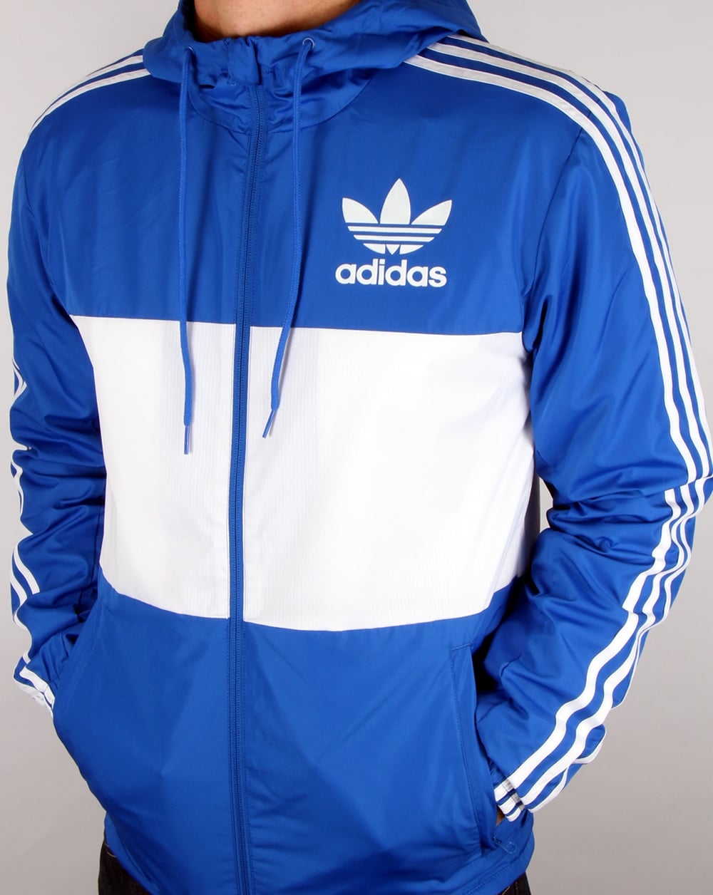 Adidas Originals California Windbreaker Blue/white
