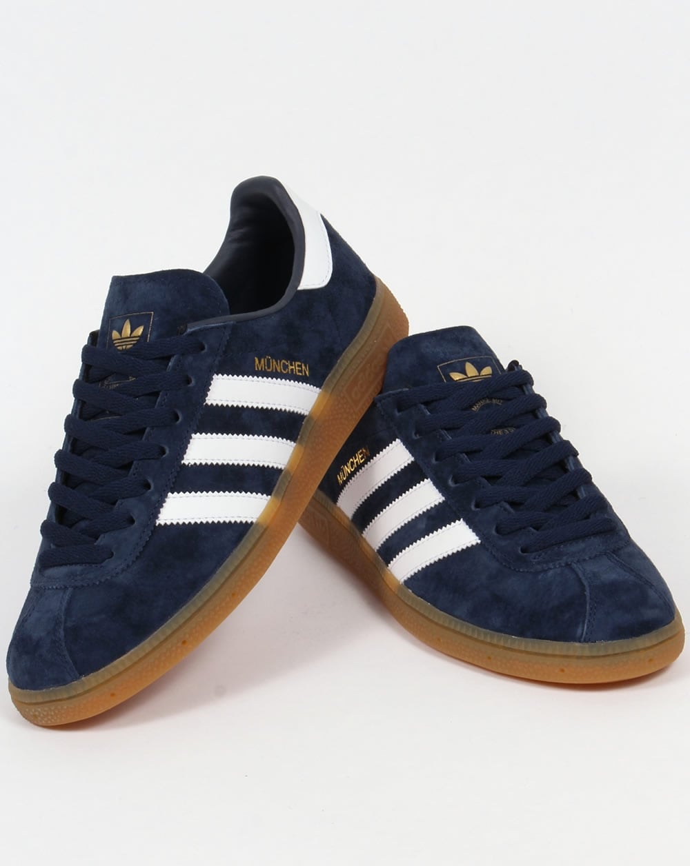 Adidas Munchen Trainers Navy/White