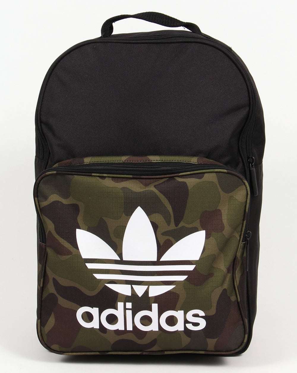 adidas camouflage backpack uk Adidas Originals Classic Camo Backpack Black – 80s Casual Classics