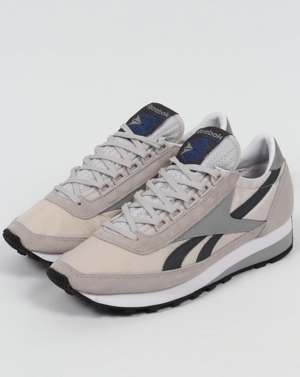 Reebok Aztec Retro Trainers Steel/Gravel