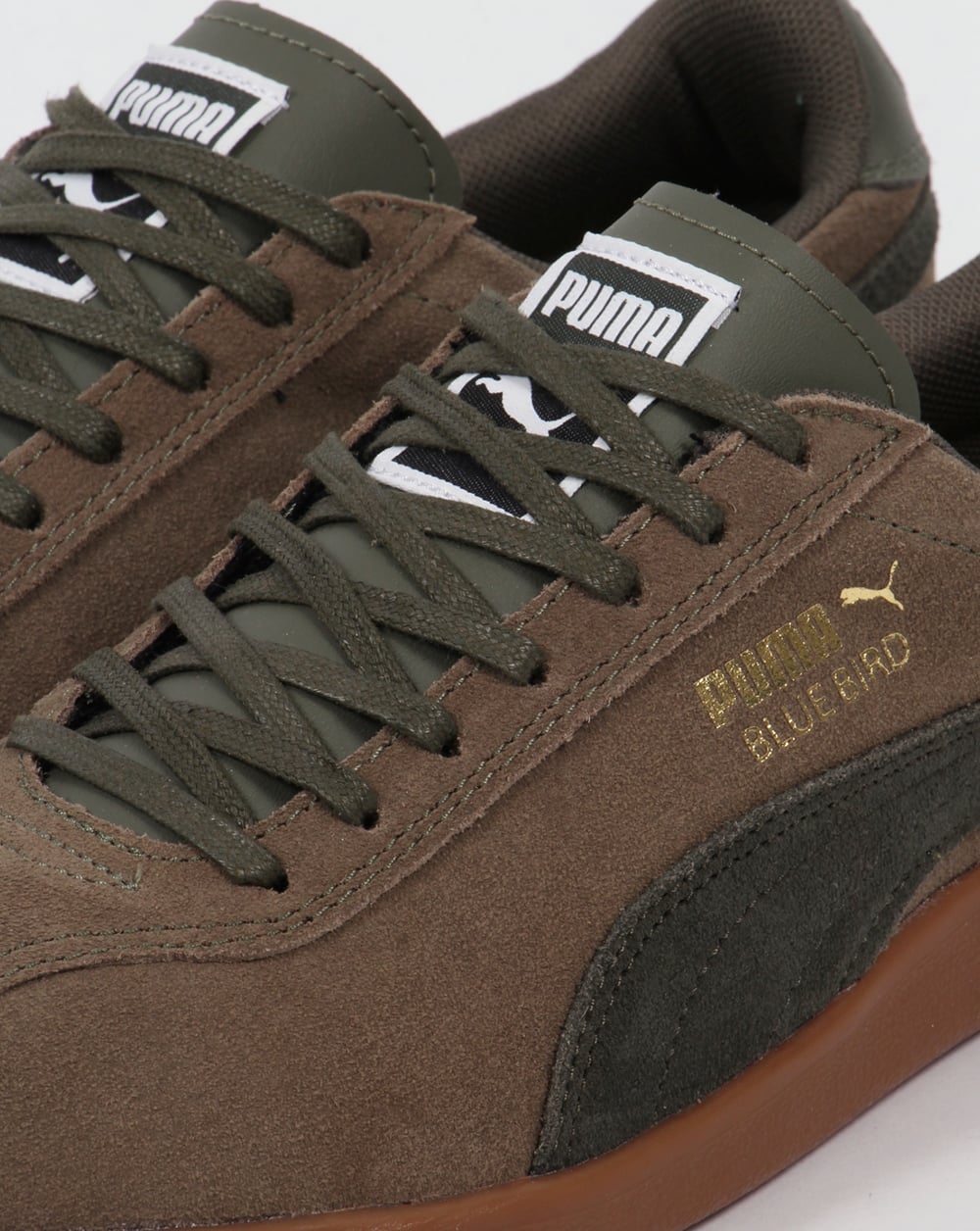 Puma Bluebird Trainers Olive/Forest