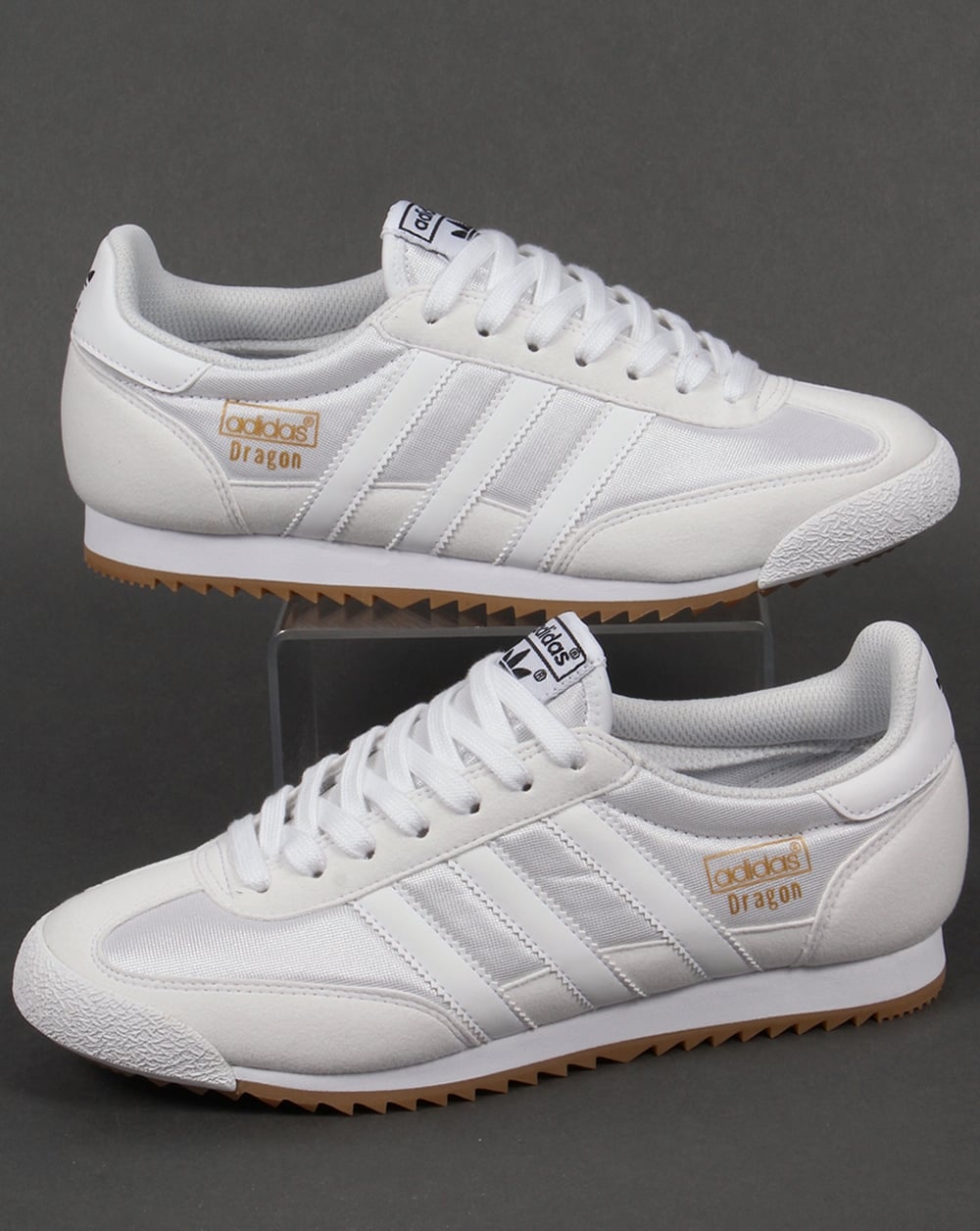 Adidas Dragon Trainers White/White,originals,shoes,OG,mens – 80's Casual  Classics