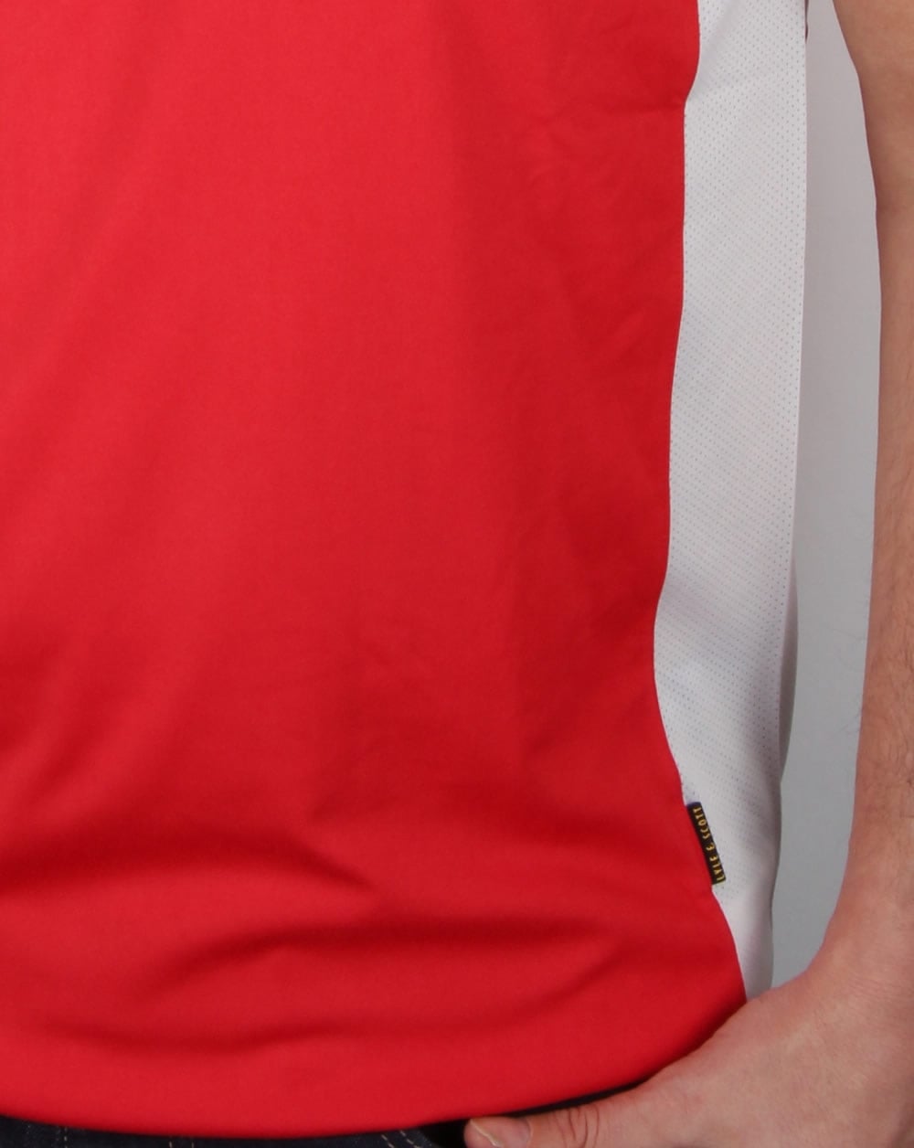 Lyle And Scott Active Peters T Shirt Red/White