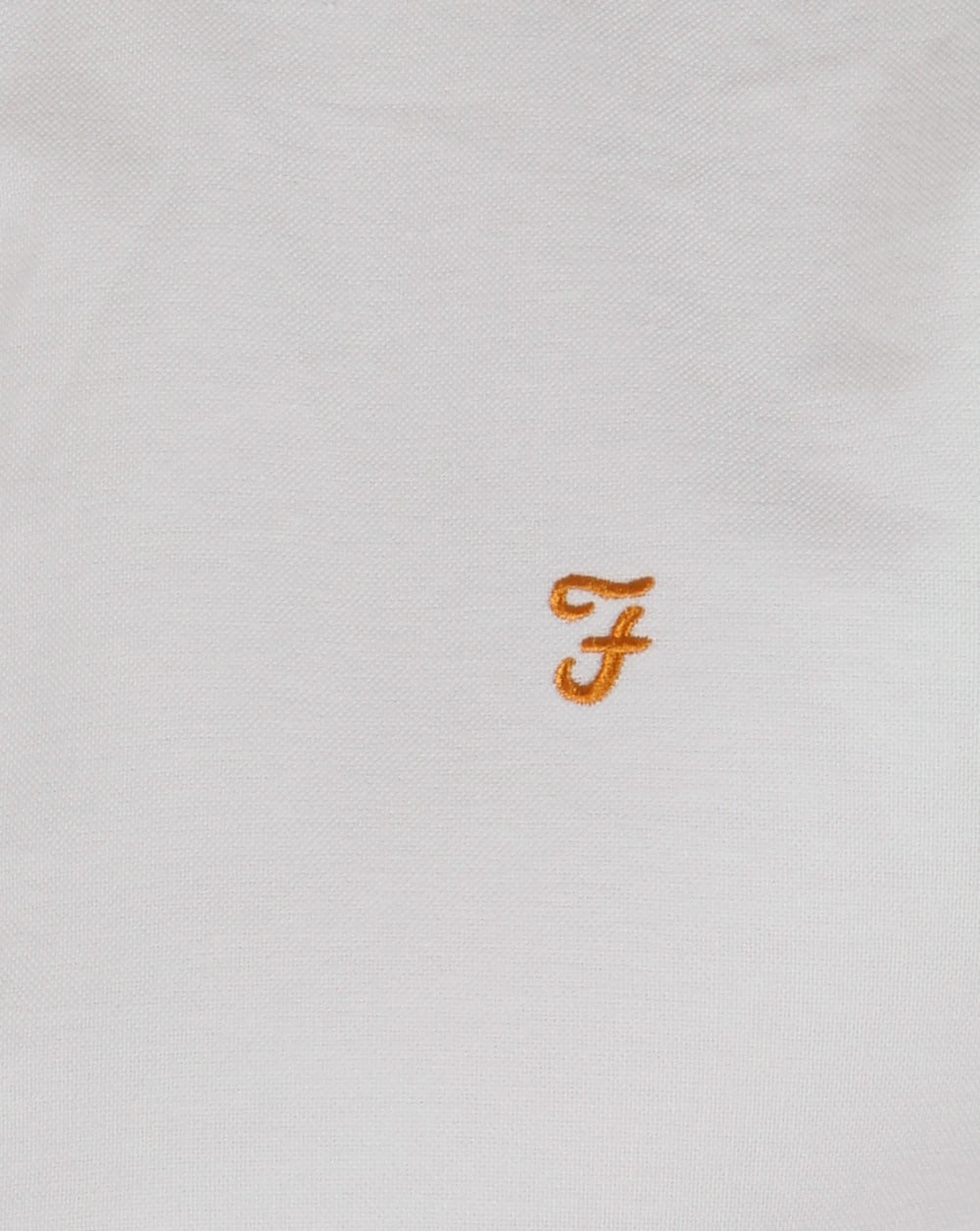 Farah Brewer Short Sleeve Shirt White