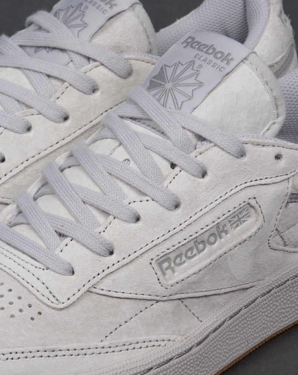 Reebok Club C 85 Trainers Steel/Carbon/Gum