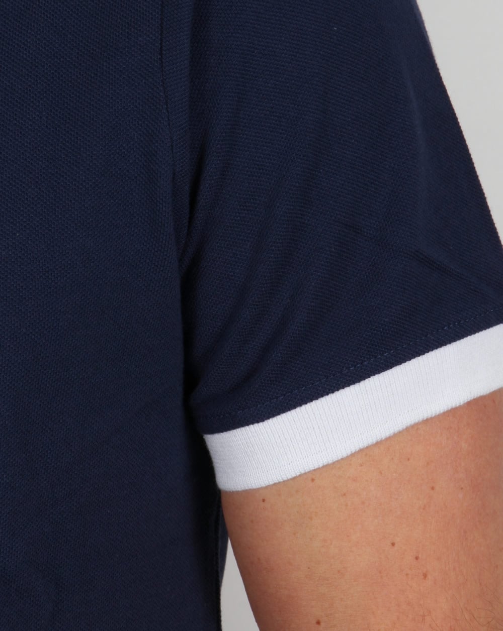 Ellesse Lessepsia Polo Shirt Navy/White