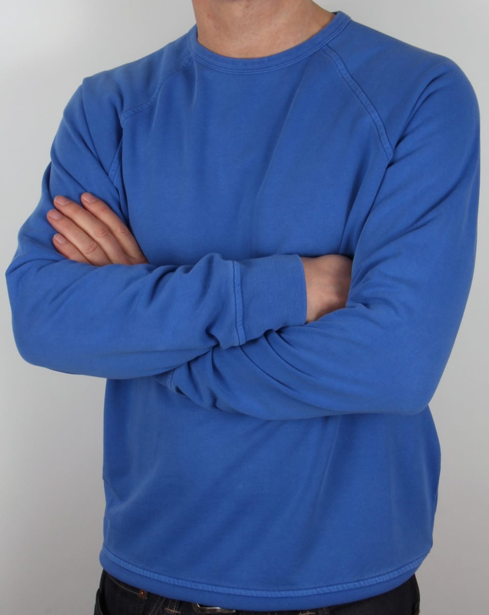 Ymc Almost Grown Sweatshirt Royal Blue