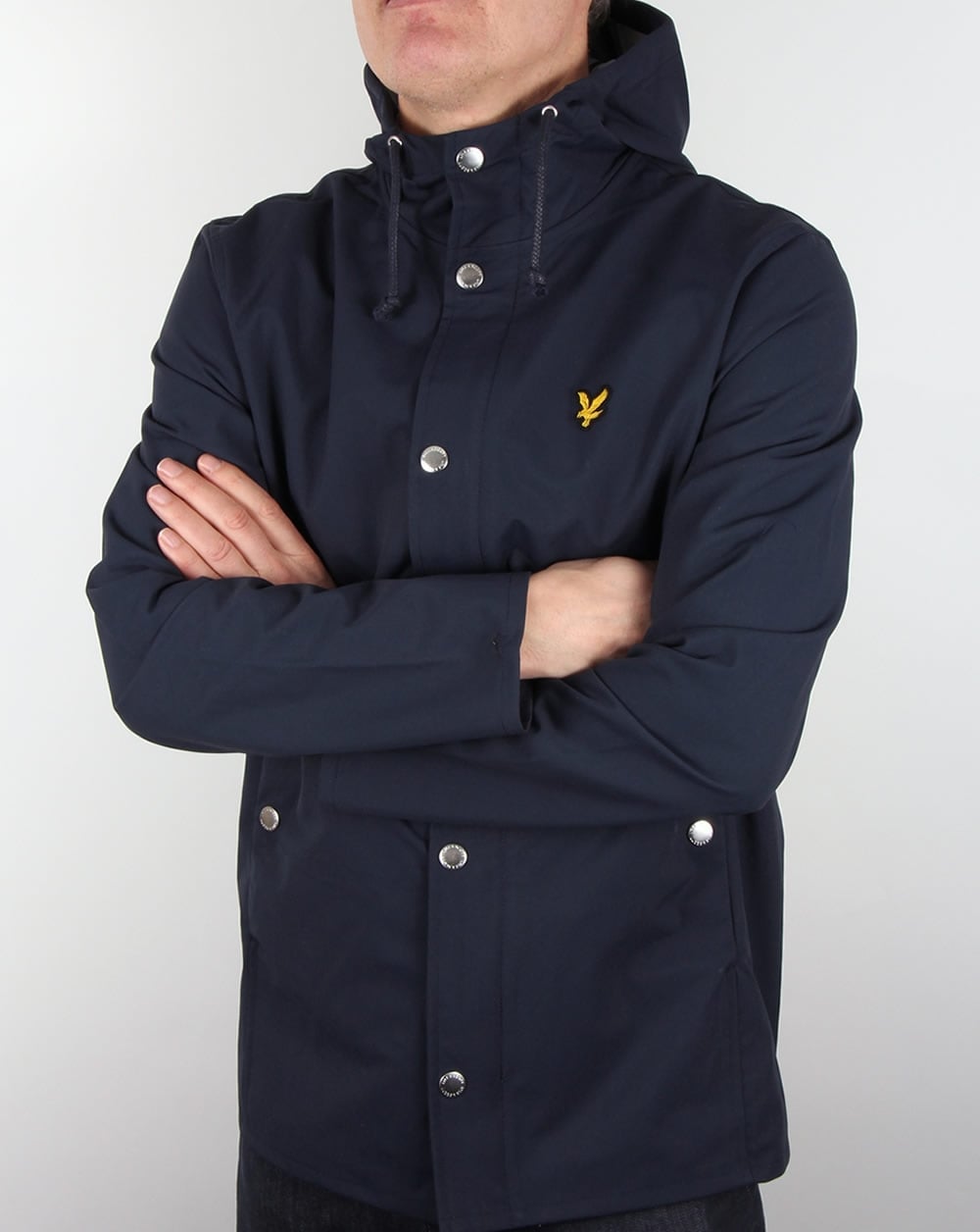 Lyle And Scott Navy Raincoat