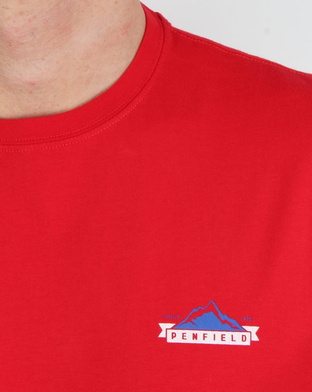 Penfield Logo T Shirt Red