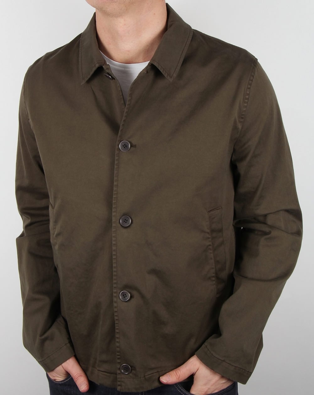 Ymc Groundhogs Jacket Olive