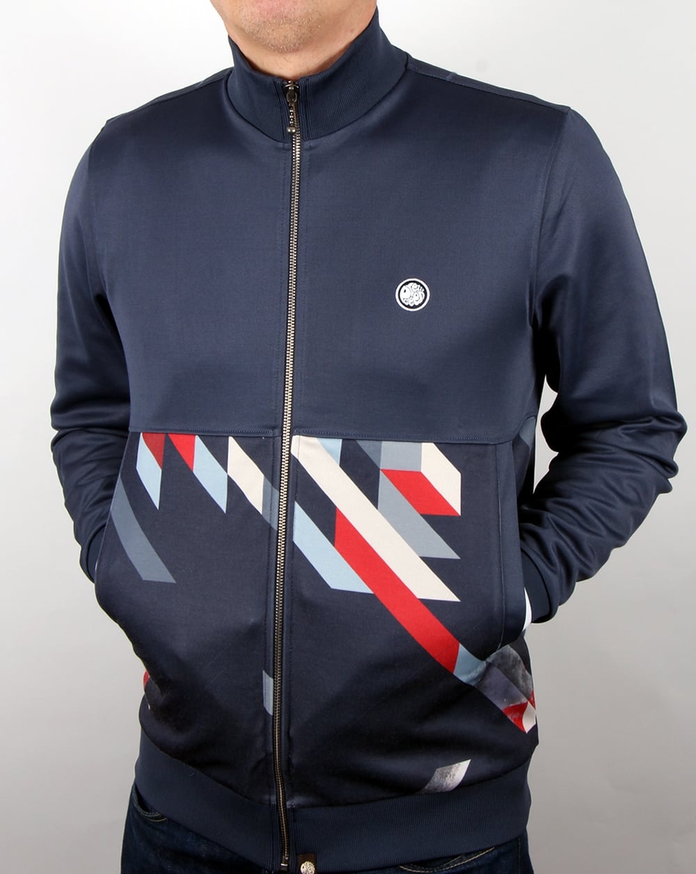 Pretty Green Kirby Track Top Navy
