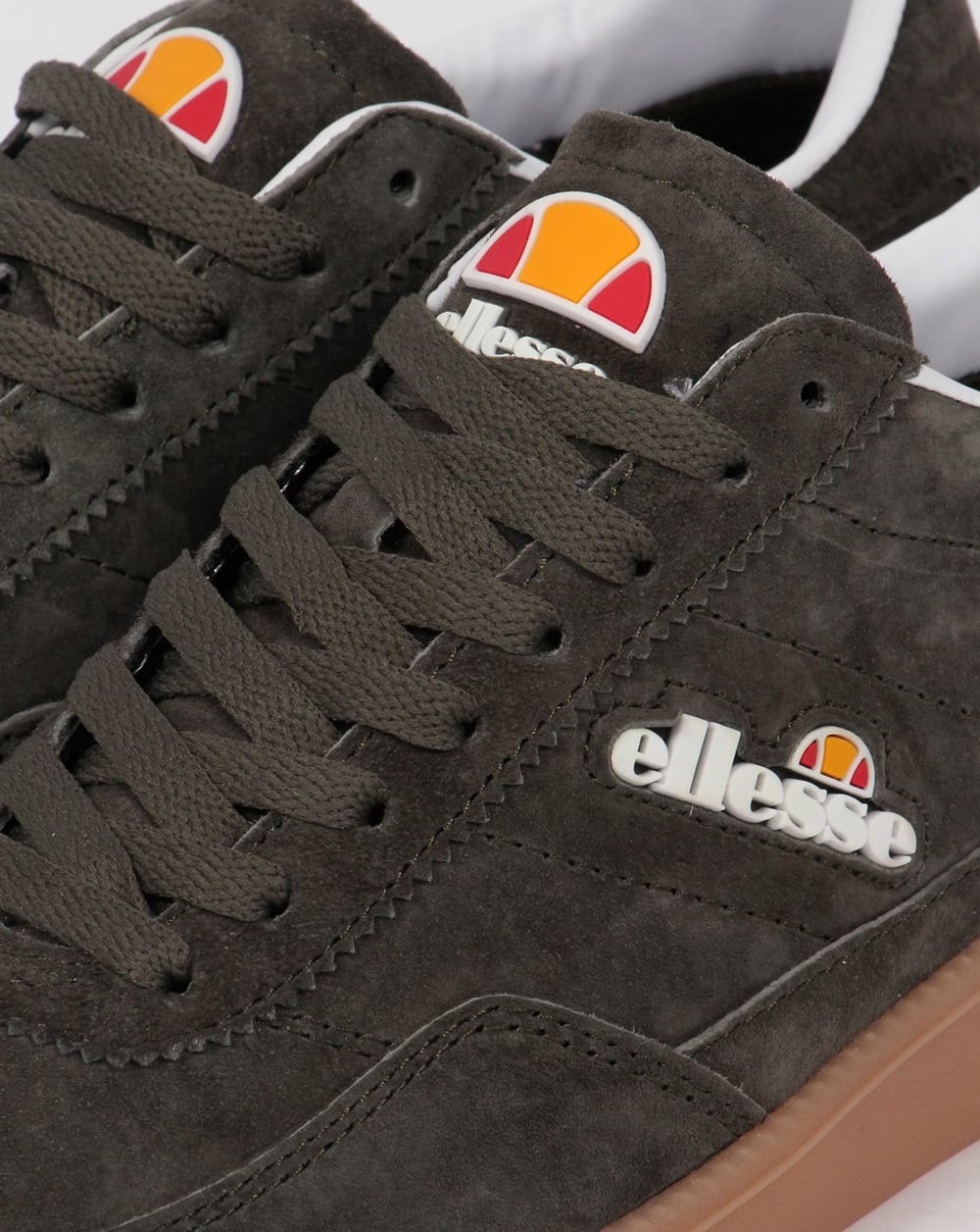 Ellesse Calcio Trainers Khaki/Gum