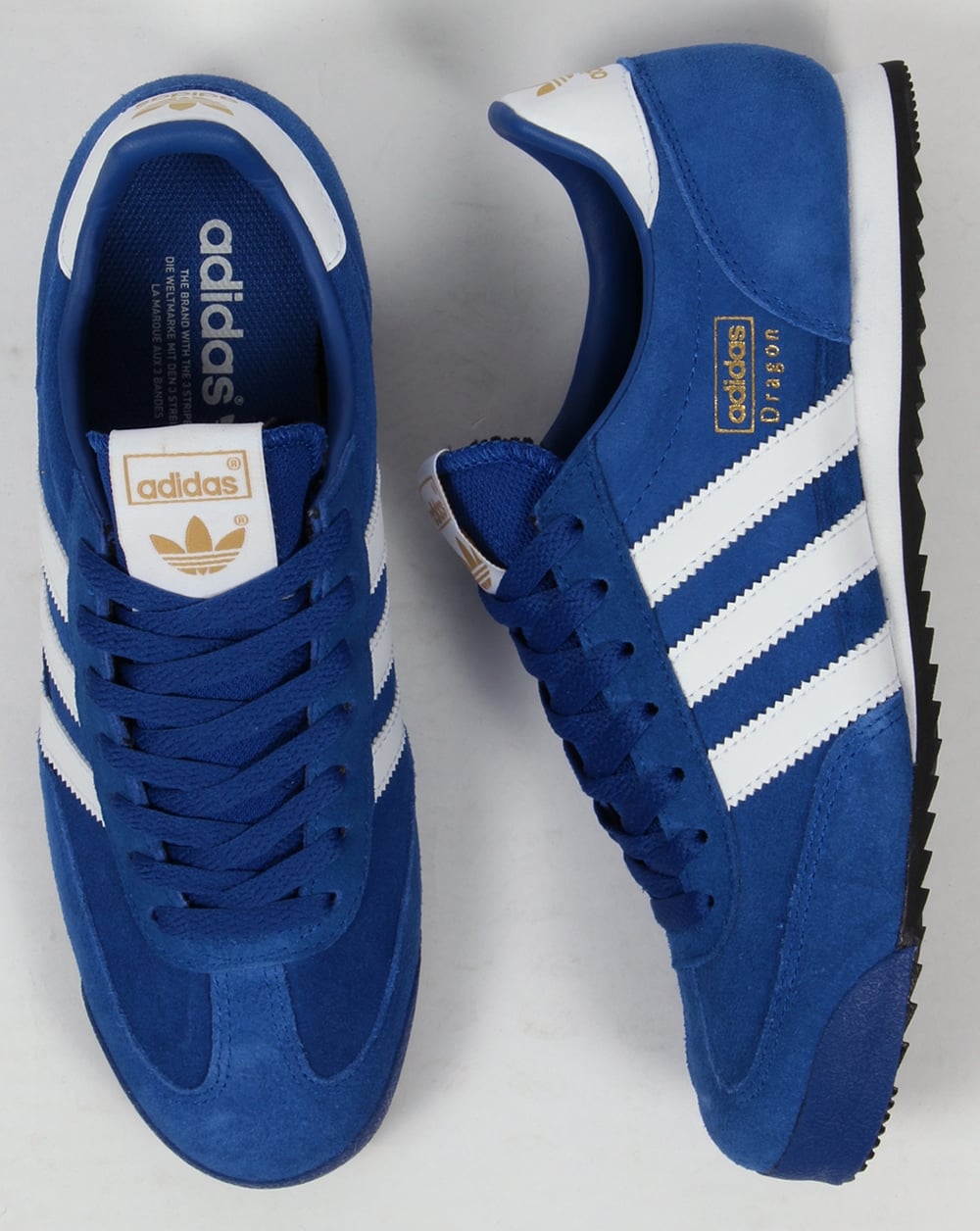 Adidas Dragon Trainers Royal/White/Black