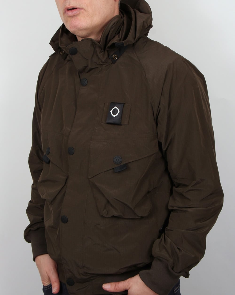 Ma.strum Sultan Bomber Jacket Dark Olive