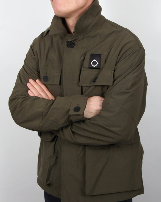 Ma.Strum Ma.strum Charioteen Field Jacket Dark Olive