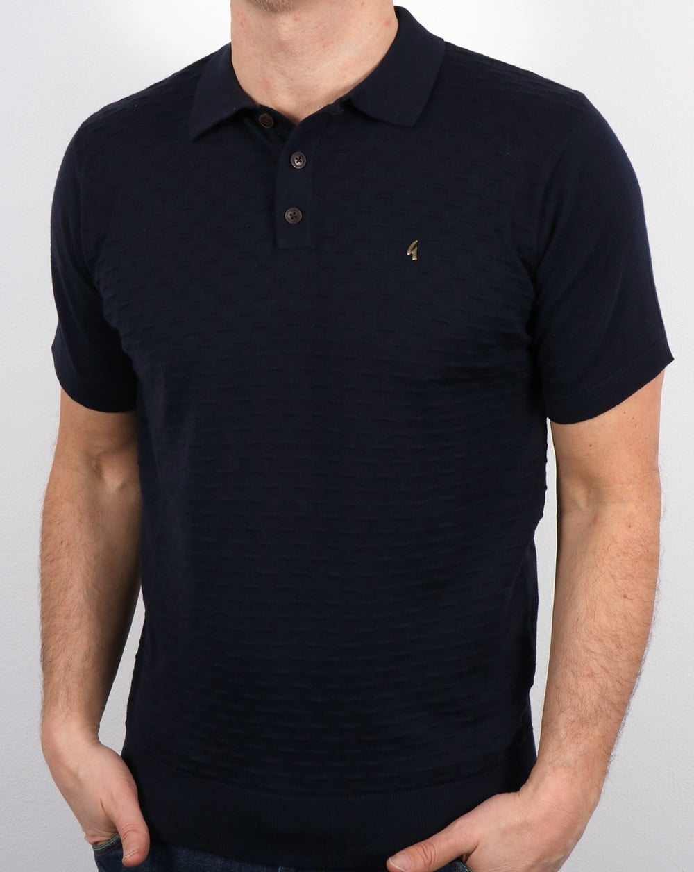 Gabicci Vintage Bennett Polo Shirt Navy