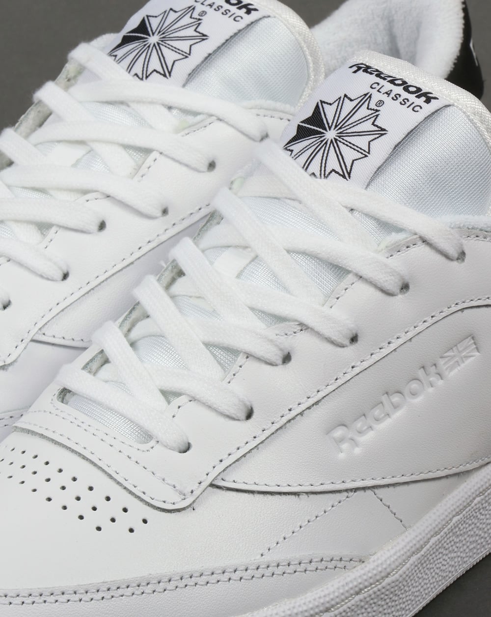 Reebok Club C 85 Retro Trainers White/Black