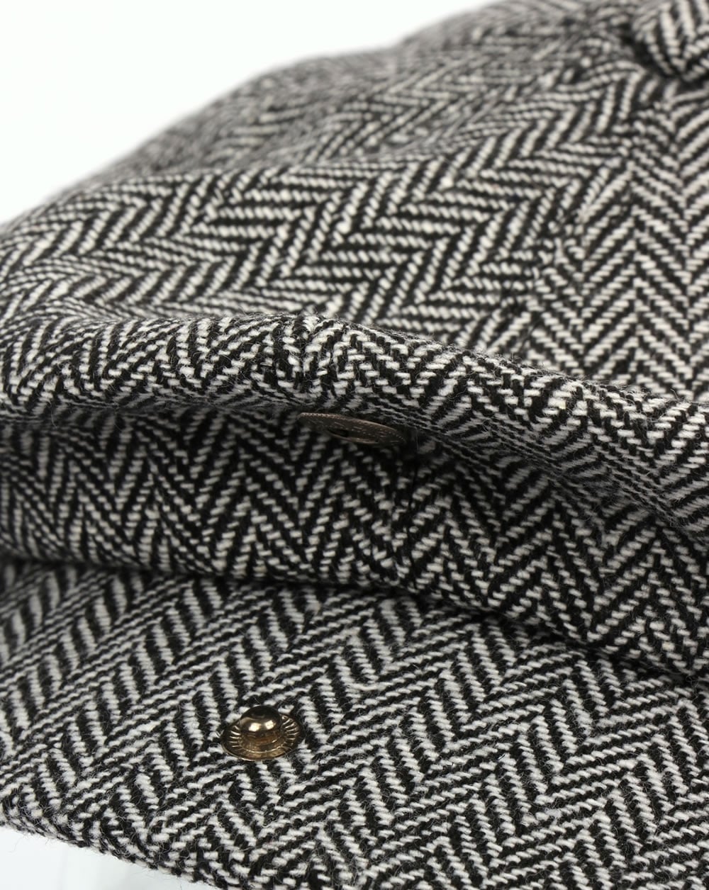 80s Casual Classics Herringbone Newsboy Cap Grey