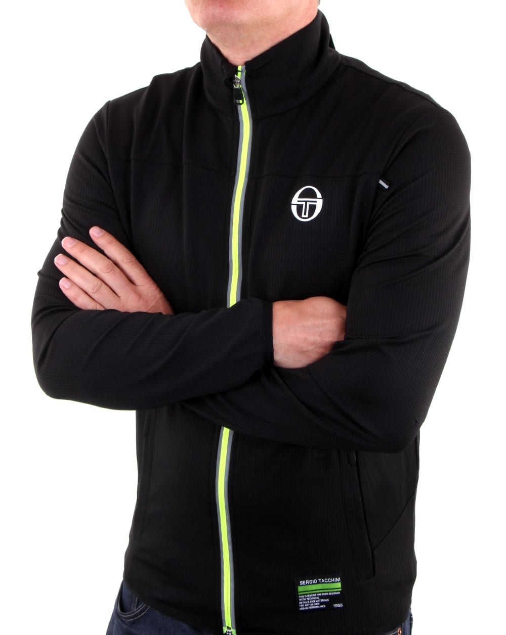 Sergio Tacchini Vinson Track Top Black/white
