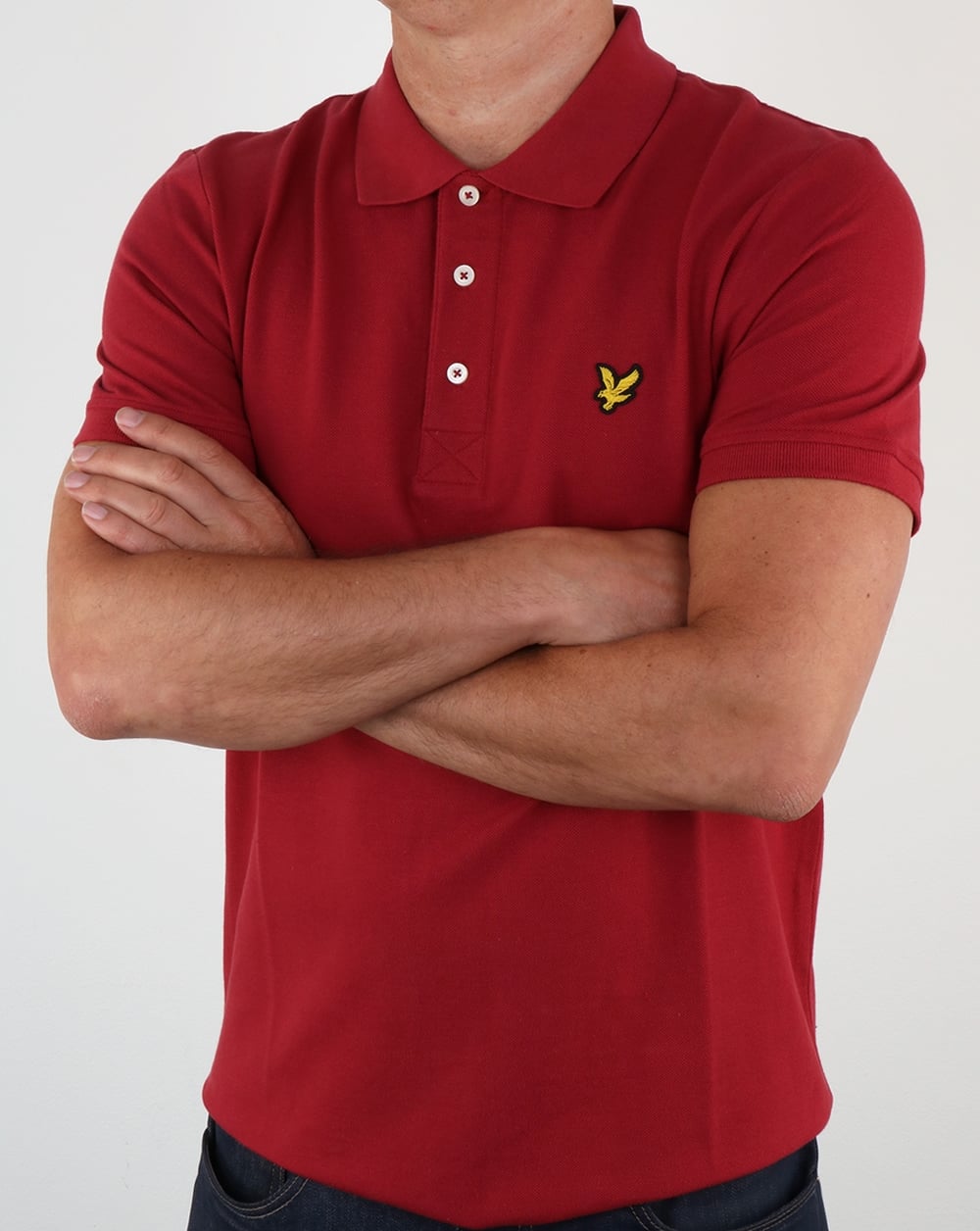 Lyle And Scott Polo Shirt Pomegranate