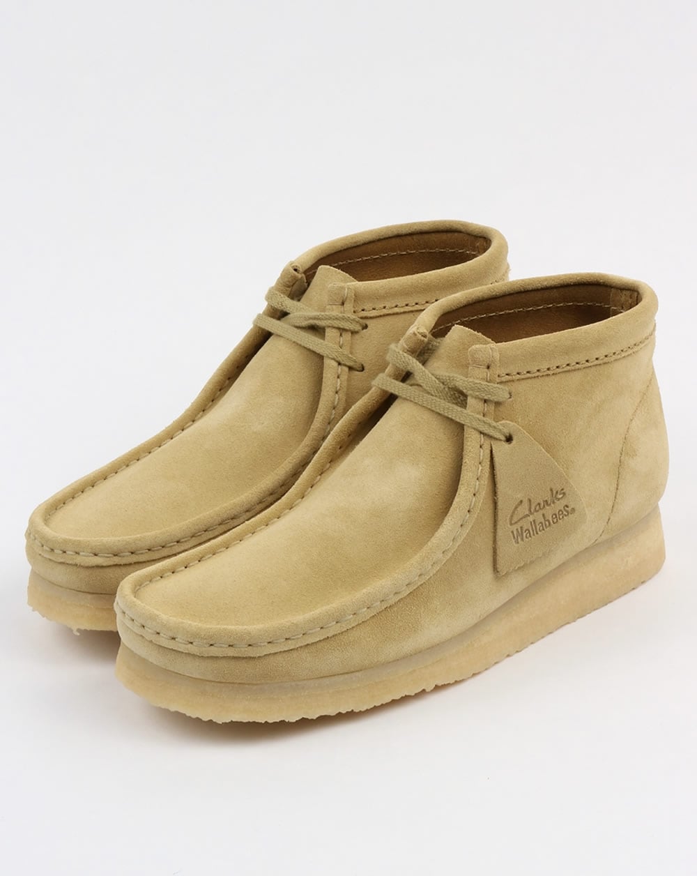 Clarks Originals Wallabee Boots Maple Suede