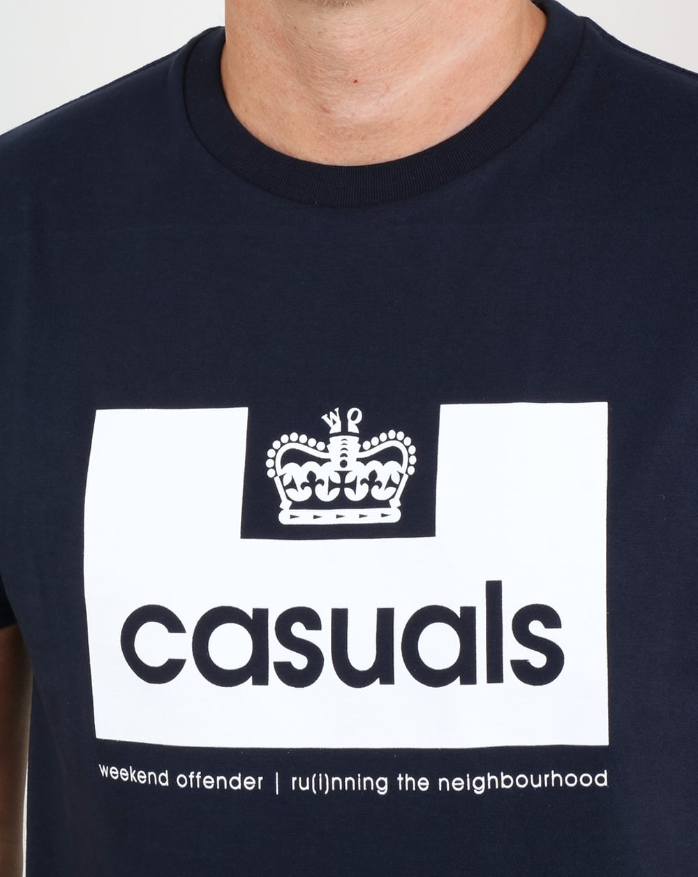 Weekend Offender Casuals T Shirt Navy