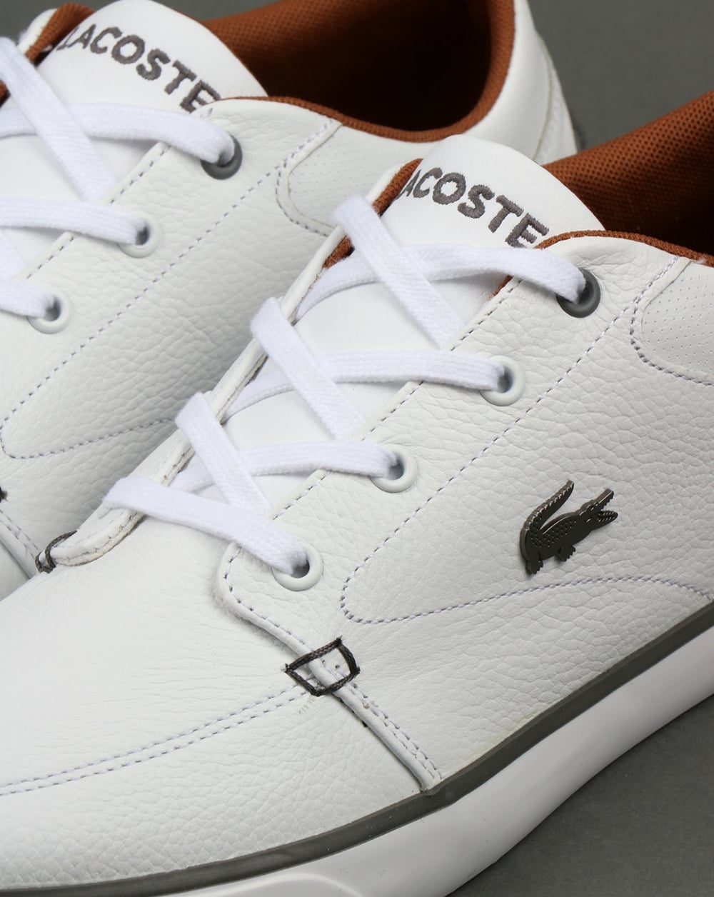 Lacoste Footwear Bayliss Leather Trainers White