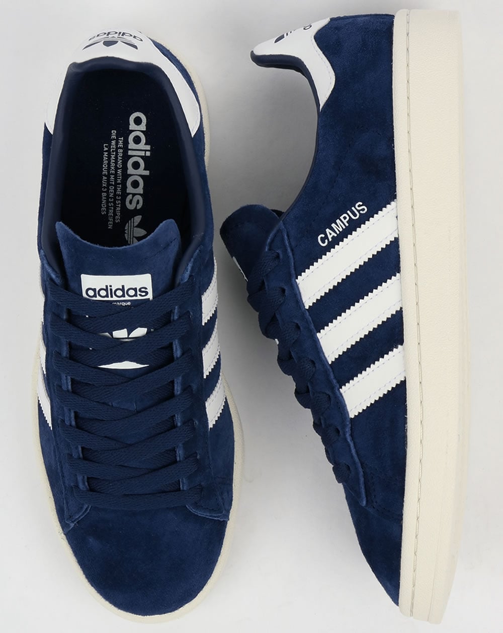 Adidas Campus Trainers Rich Navy/White