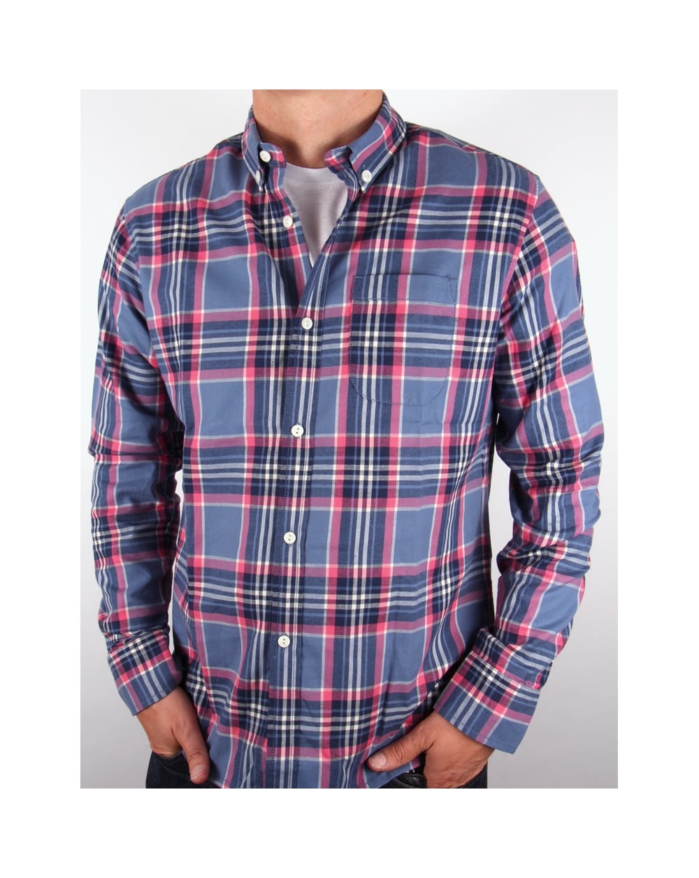 Marshall Artist Research Shirt Prussian Blue