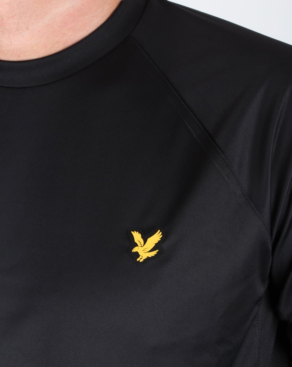 Lyle And Scott Long Sleeve Fitness Tee Black