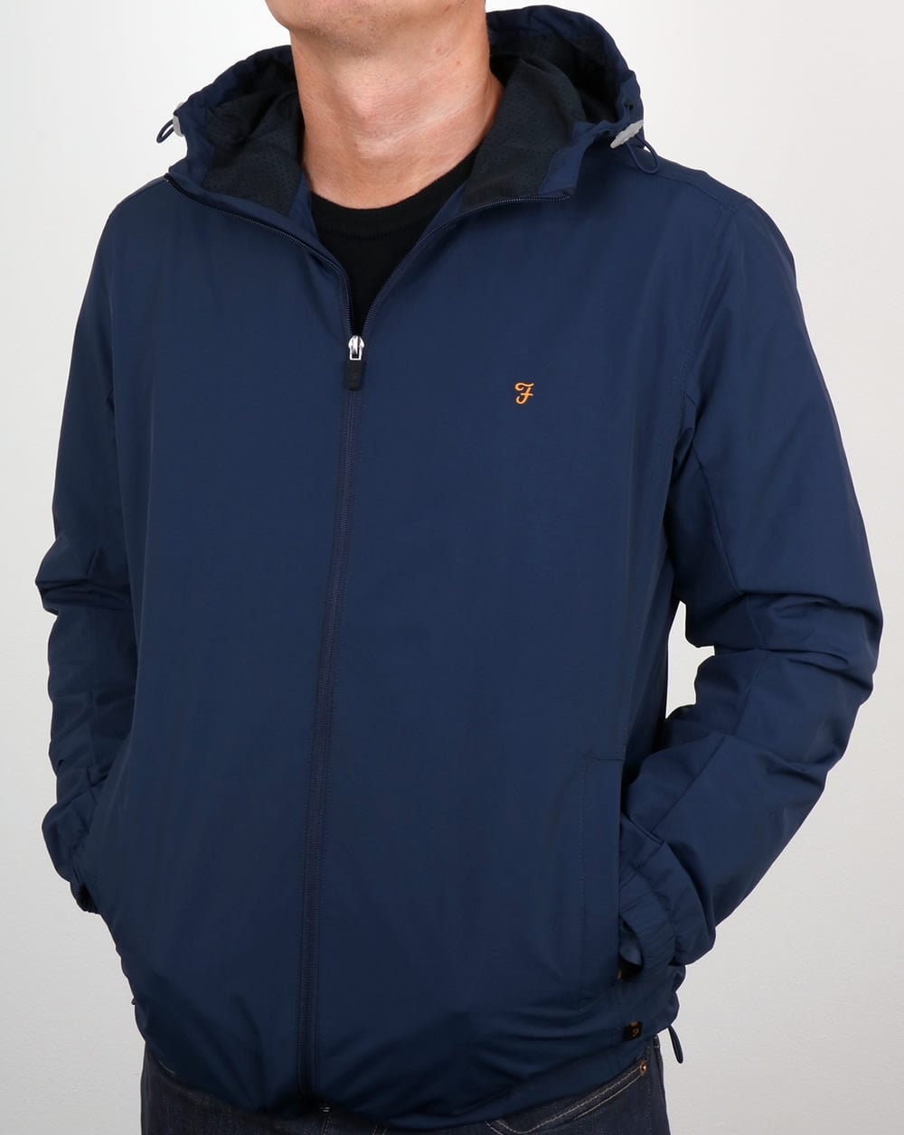 Farah Newbern Hooded Jacket Yale