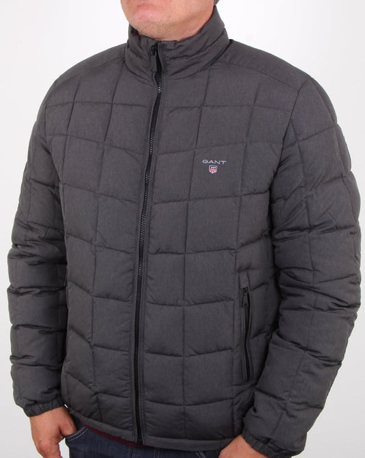Gant Gant Lw Cloud Jacket Charcoal Melange