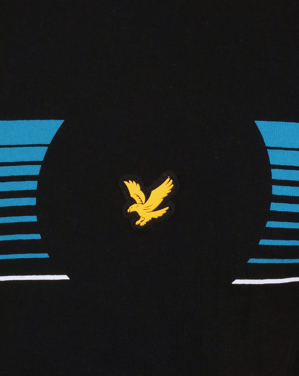 Lyle And Scott Robson Graphic T Shirt True Black