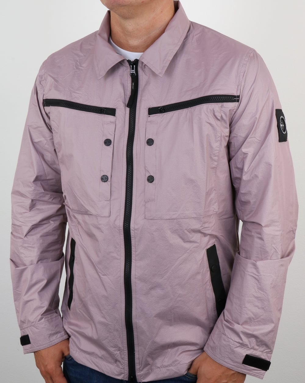 Marshall Artist Micro Ripstop Overshirt Rose Gold