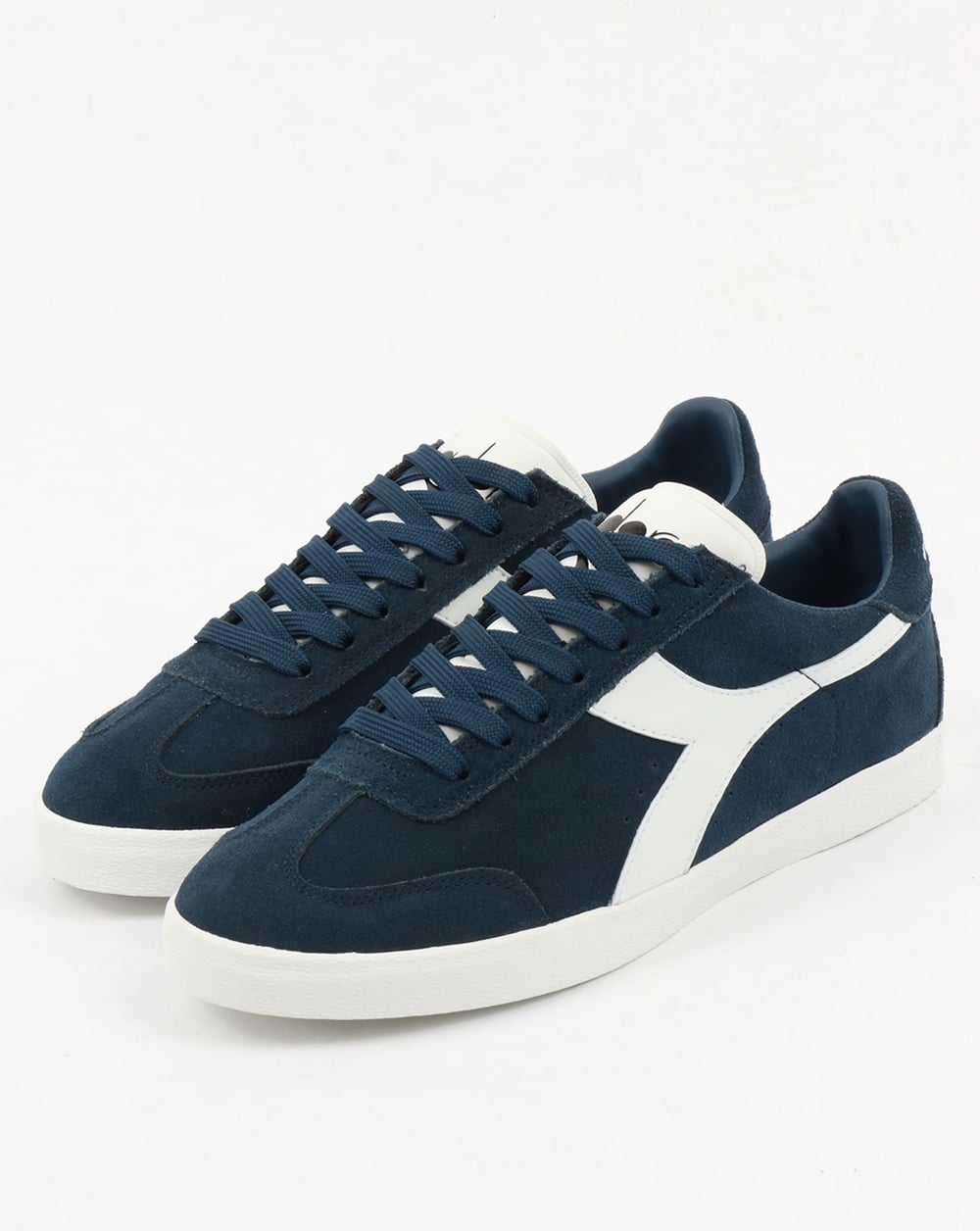 Diadora B Original VLZ Trainers Blue Denim/White