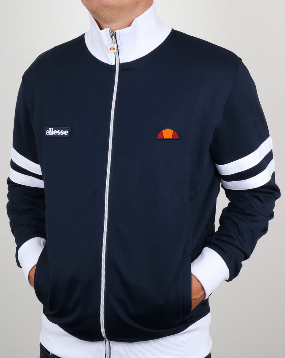 Ellesse Roma Track Top Navy