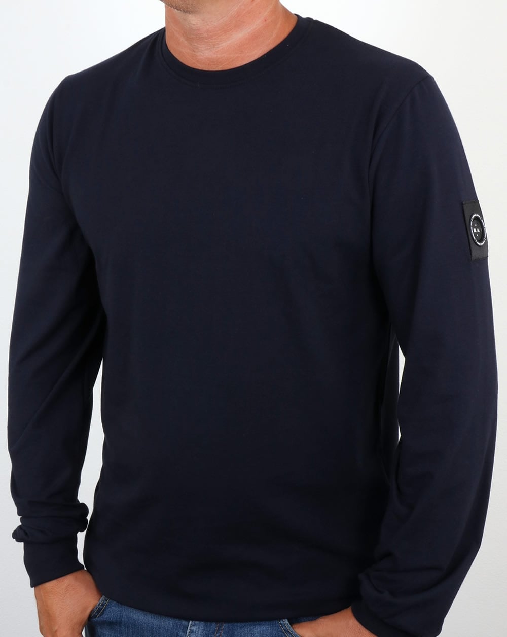 Marshall Artist Siren Long Sleeve T Shirt Navy