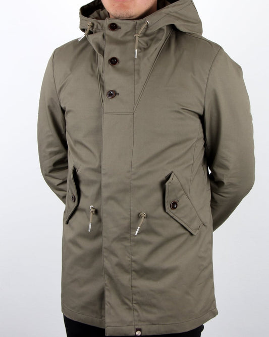 Pretty Green Pretty Green Baxter Parka Green