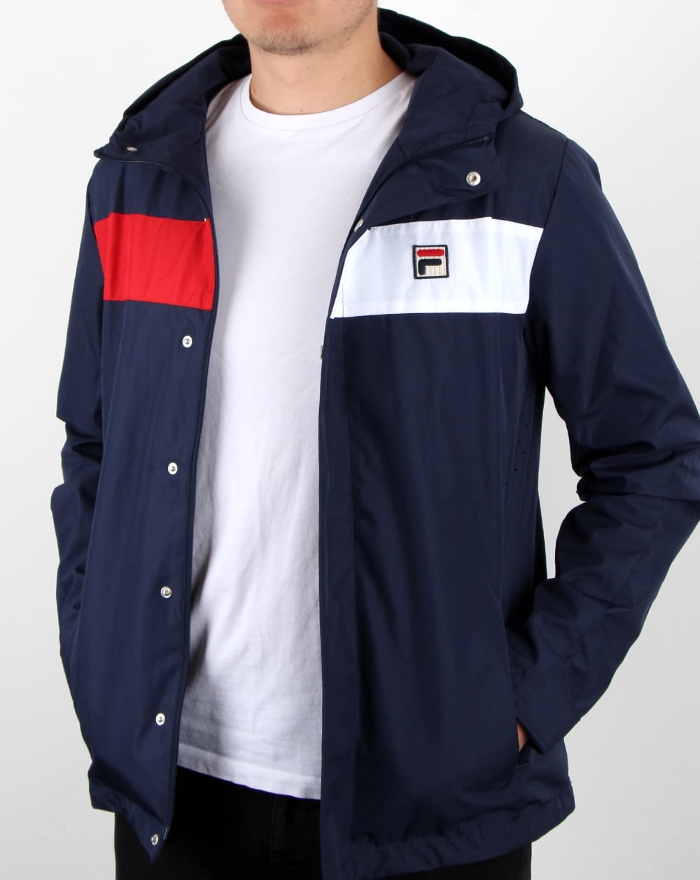 Fila Vintage Cardova Jacket Navy