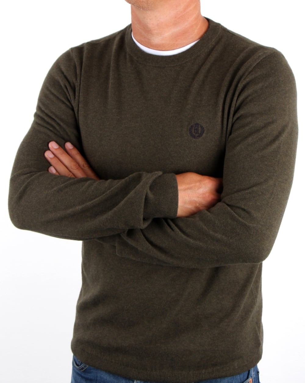 Henri Lloyd Morgan Crew Neck Sage Green