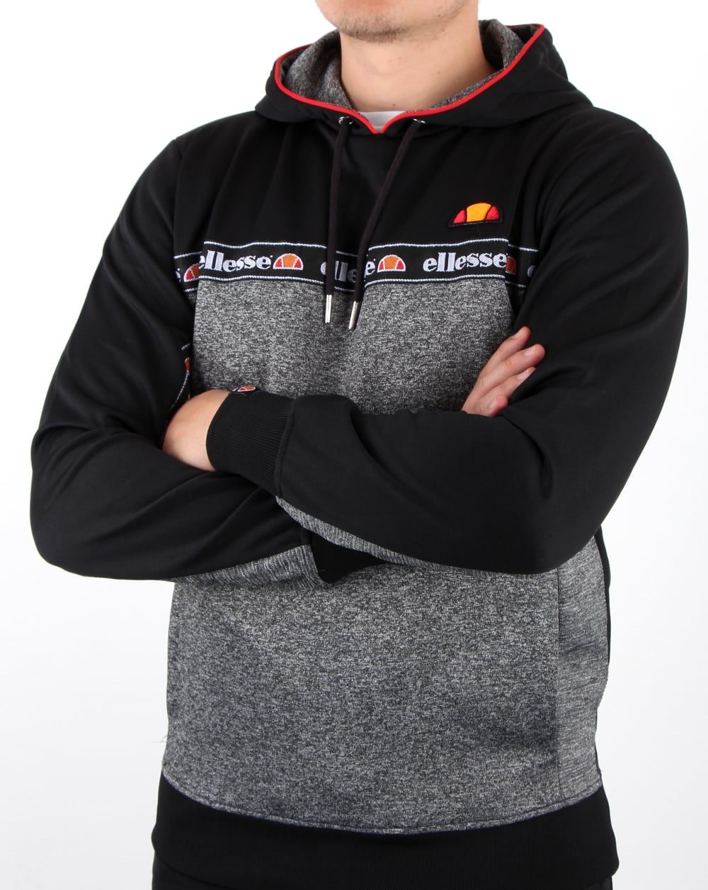 Ellesse Ottey Oh Hoody Black/charcoal Marl