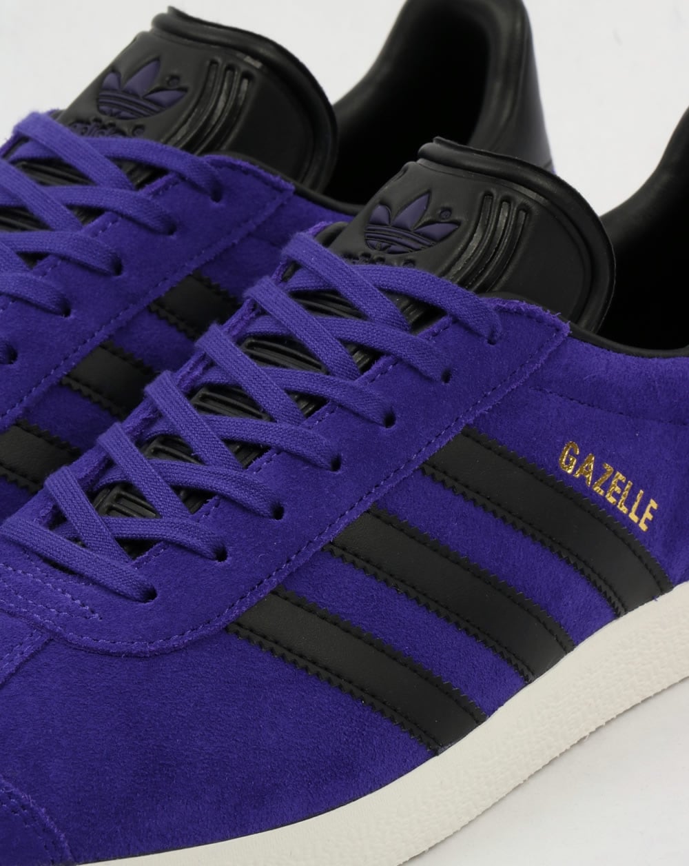 Adidas Gazelle Trainers Purple/Black