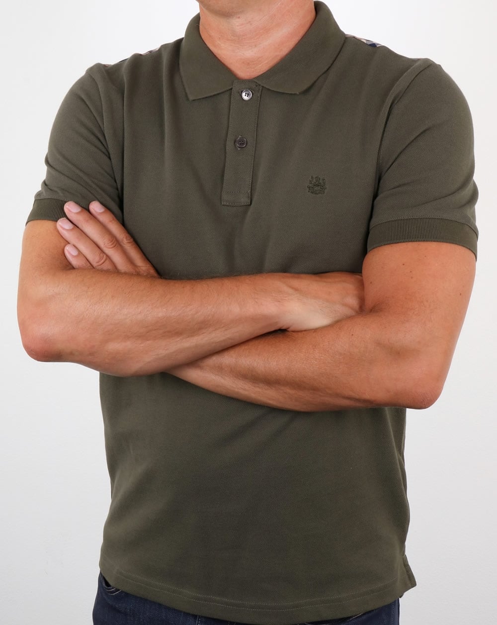 Aquascutum Hill Polo Shirt Military Green