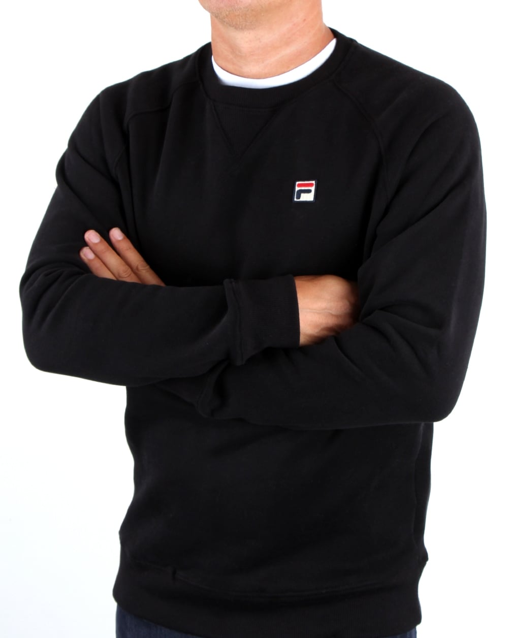 Fila Vintage Filippo Crew Sweat Black
