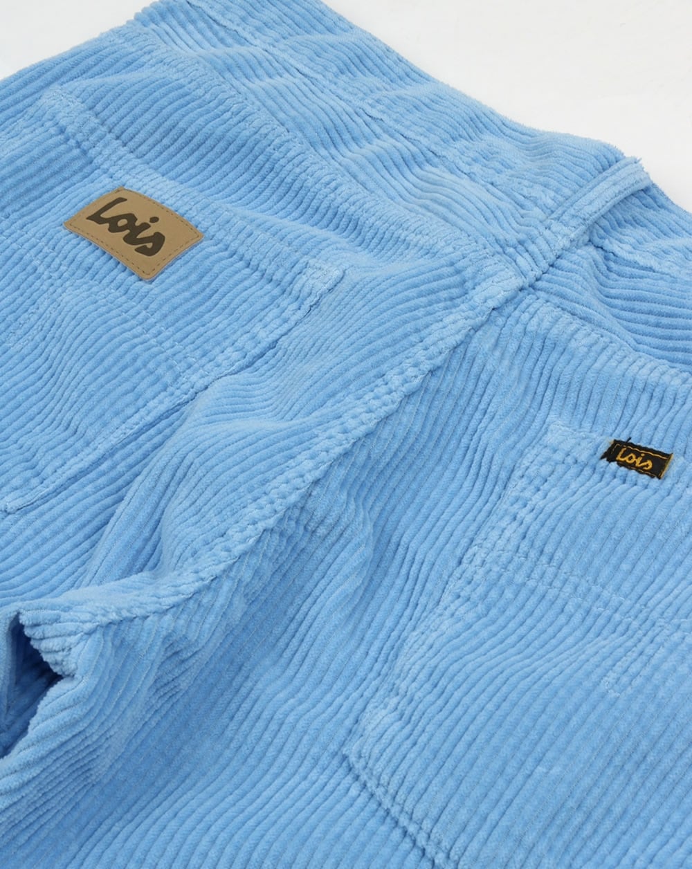 Lois Dallas Jumbo Cords Sky Ice Blue