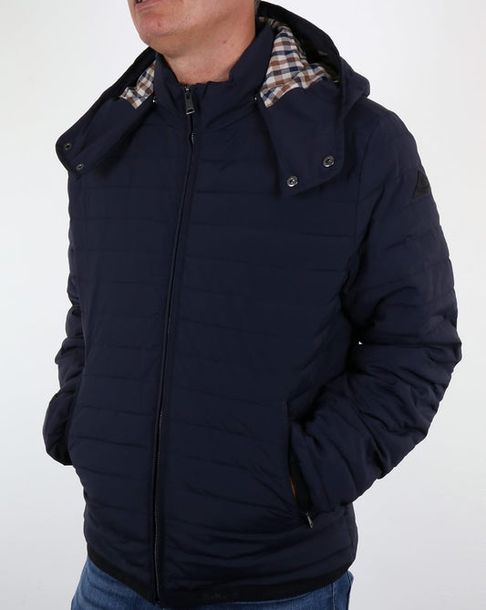 Aquascutum Aquascutum Emmett Quilted Jacket Navy