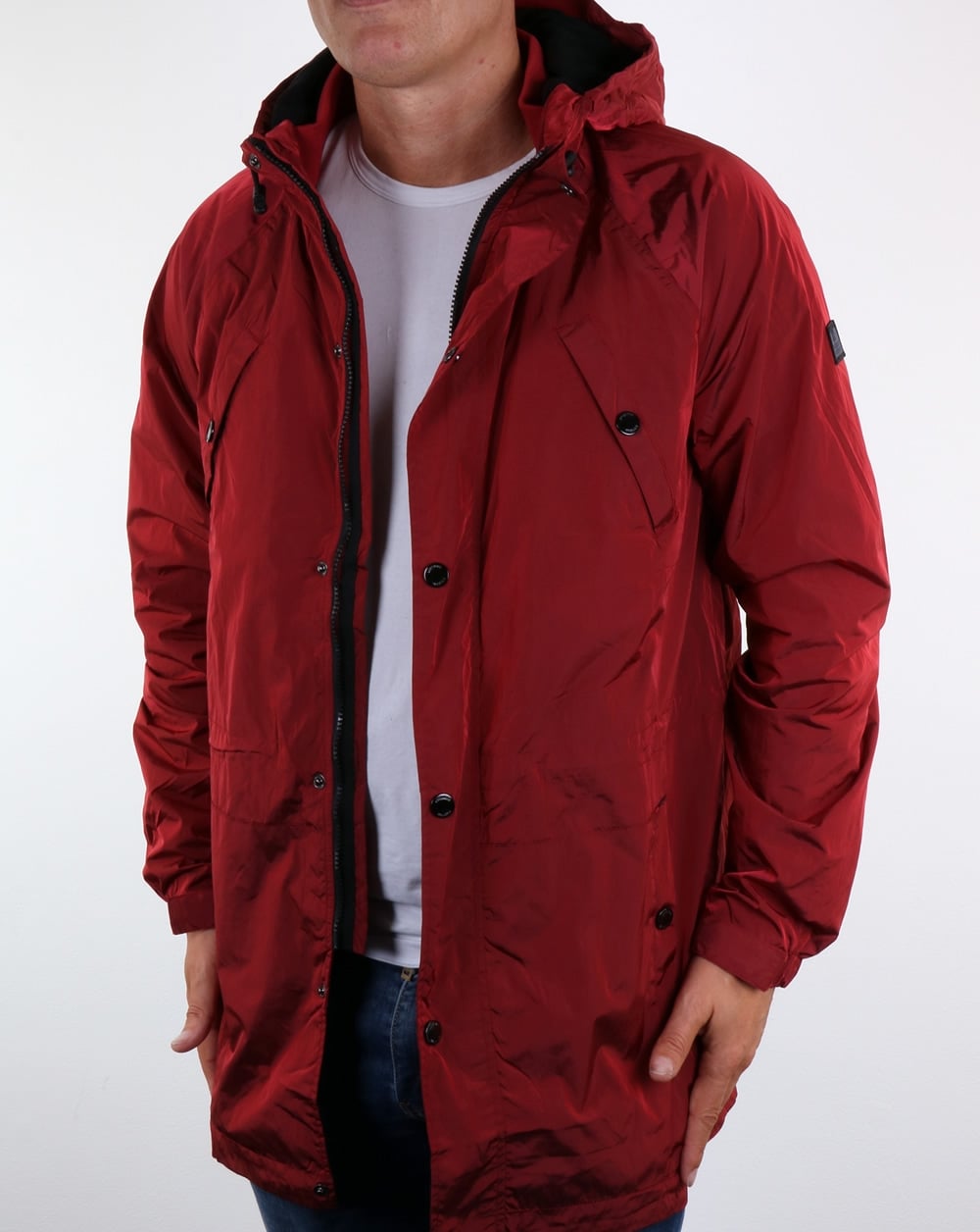 Weekend Offender Washington Parka Red